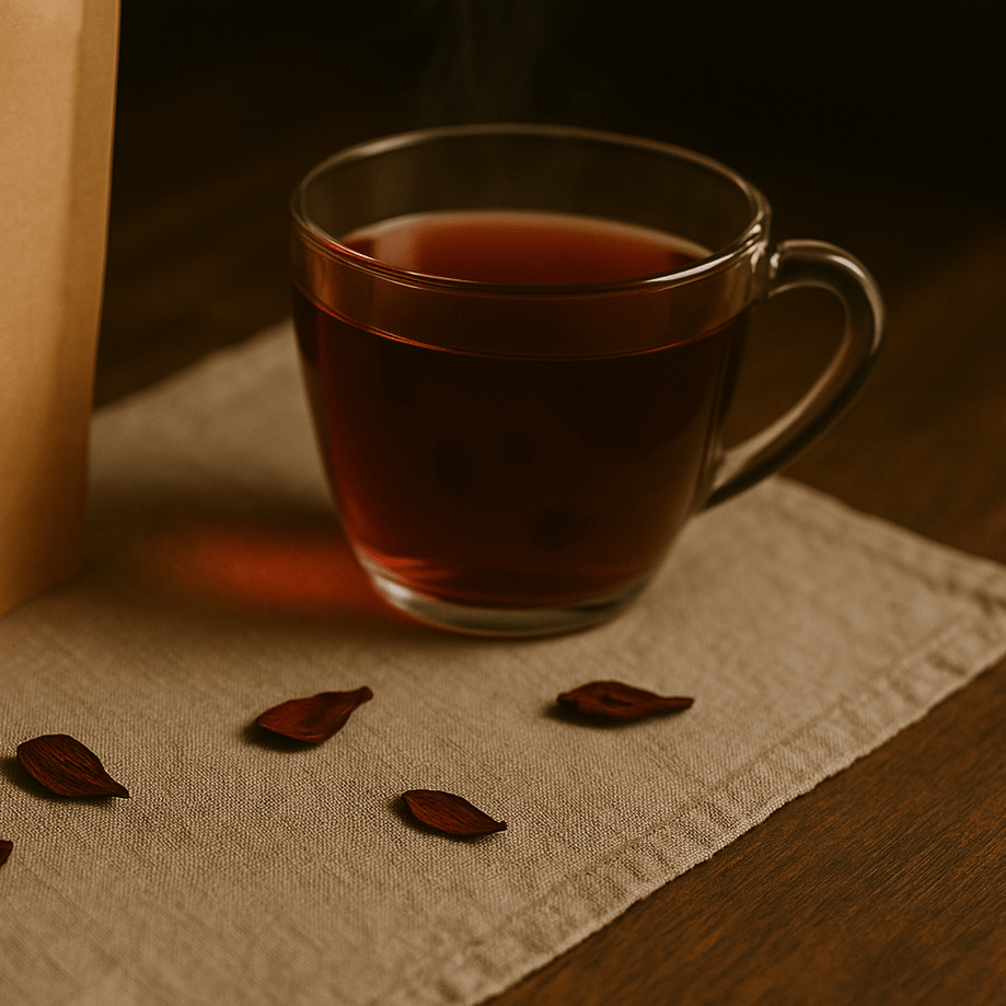 Veil of Crimson - Loose Tea - Kora Leaf -
